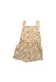 A Multicolour Sleeveless Rompers from Petit Bateau in size 3T for girl. (Back View)