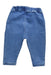 A Blue Jeggings from Petit Bateau in size 6-12M for boy. (Back View)