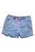 A Blue Shorts from Boden in size 5T for girl. (Front View)