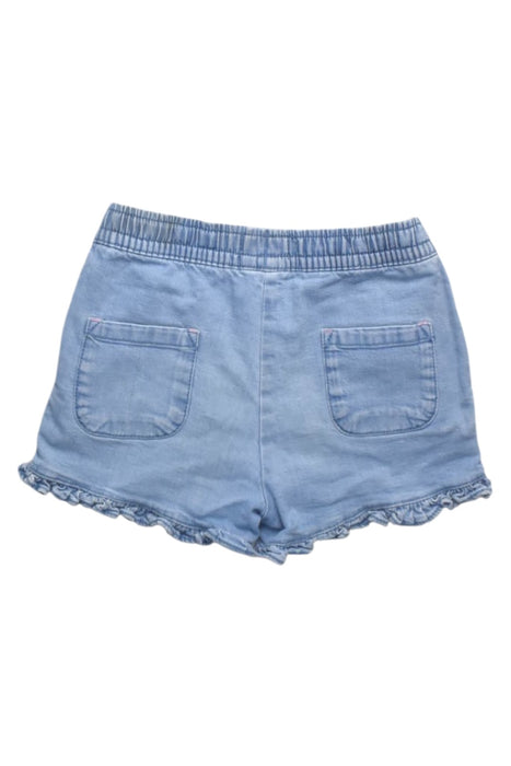A Blue Shorts from Boden in size 5T for girl. (Back View)