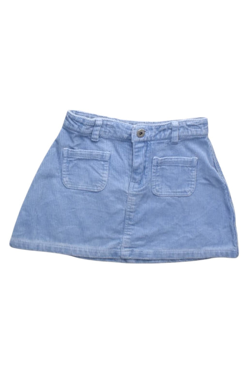 A Blue Short Skirts from Seed in size 5T for girl. (Front View)