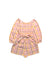 A Pink Long Sleeve Rompers from Seed in size 6T for girl. (Back View)