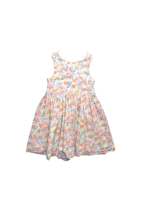 A Multicolour Sleeveless Dresses from Boden in size 6T for girl. (Front View)