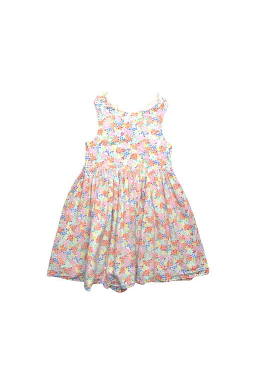 A Multicolour Sleeveless Dresses from Boden in size 6T for girl. (Front View)