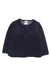 A Navy Cardigans from Petit Bateau in size 6-12M for girl. (Front View)