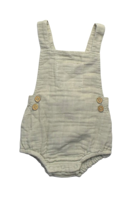 A Beige Overall Shorts from Jamie Kay in size 6-12M for girl. (Front View)