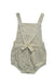 A Beige Overall Shorts from Jamie Kay in size 6-12M for girl. (Back View)