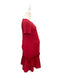 A Red Short Sleeve Dresses from Jump Eat Cry in size Maternity-S for maternity. (Back View)