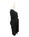 A Black Short Sleeve Dresses from Dear in size Maternity-S for maternity. (Back View)