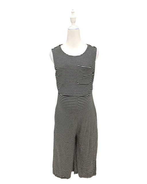 A Black Sleeveless Rompers from Jump Eat Cry in size Maternity-S for maternity. (Front View)