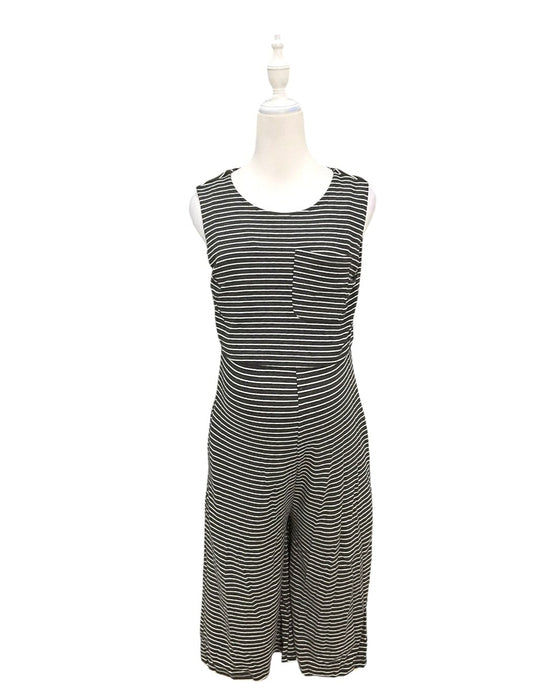 A Black Sleeveless Rompers from Jump Eat Cry in size Maternity-S for maternity. (Front View)