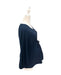 A Navy Long Sleeve Tops from Jump Eat Cry in size Maternity-S for maternity. (Back View)