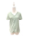 A Green Short Sleeve Tops from Dear in size Maternity-S for maternity. (Front View)