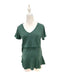 A Green Short Sleeve Tops from Jump Eat Cry in size Maternity-S for maternity. (Front View)