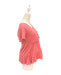 A Pink Short Sleeve Tops from Jump Eat Cry in size Maternity-S for maternity. (Back View)
