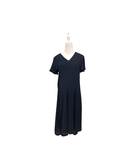 A Navy Short Sleeve Dresses from Dear in size Maternity-S for maternity. (Front View)