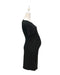 A Black Short Sleeve Dresses from Mothercot in size Maternity-S for maternity. (Back View)
