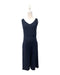 A Navy Sleeveless Jumpsuits from Mothercot in size Maternity-S for maternity. (Front View)
