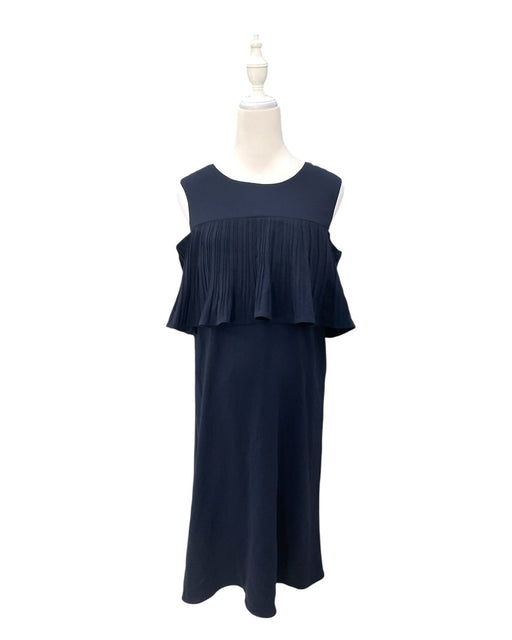 A Navy Sleeveless Dresses from Dear in size Maternity-S for maternity. (Front View)