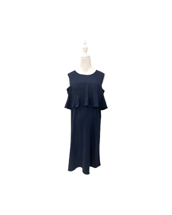 A Navy Sleeveless Dresses from Dear in size Maternity-S for maternity. (Front View)