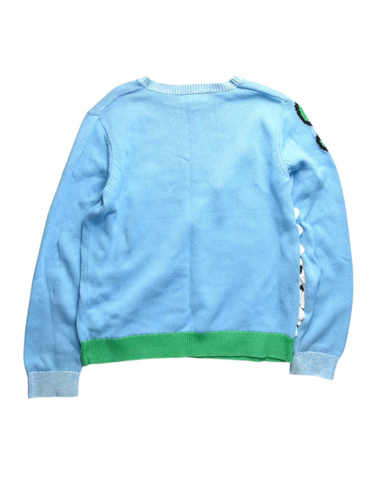 A Blue Knit Sweaters from Stella McCartney in size 12Y for boy. (Back View)