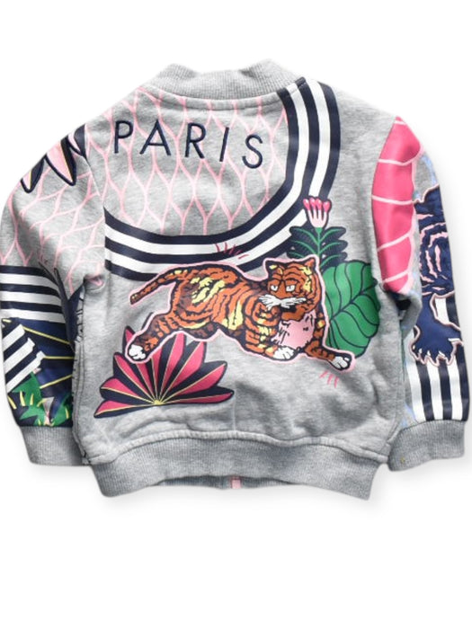 A Grey Lightweight Jackets from Kenzo in size 12-18M for neutral. (Back View)