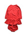 A Red Long Sleeve Dresses from Ralph Lauren in size 18-24M for girl. (Back View)
