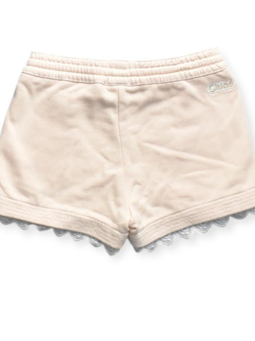 A Peach Shorts from Chloe in size 4T for girl. (Back View)