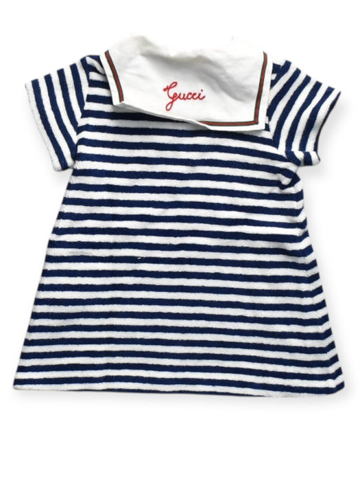 A  Short Sleeve Dresses from Gucci in size 12-18M for girl. (Back View)