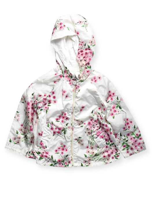 A White Lightweight Jackets from Moncler in size 2T for girl. (Front View)