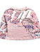 A Pink Long Sleeve Tops from Kenzo in size 4T for girl. (Front View)
