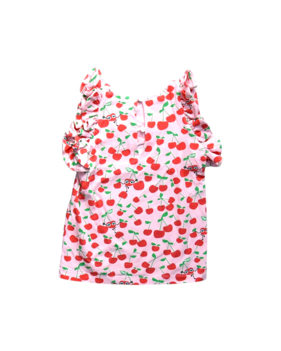 A Multicolour Sleeveless Dresses from Fendi in size 3T for girl. (Back View)