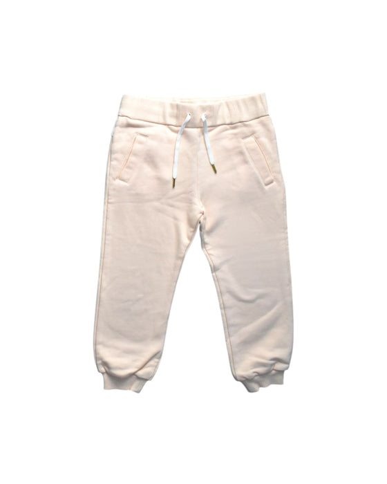 A Ivory Sweatpants from Chloe in size 4T for girl. (Front View)