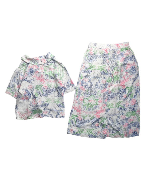 A Multicolour Pants Sets from Dior in size 4T for girl. (Back View)