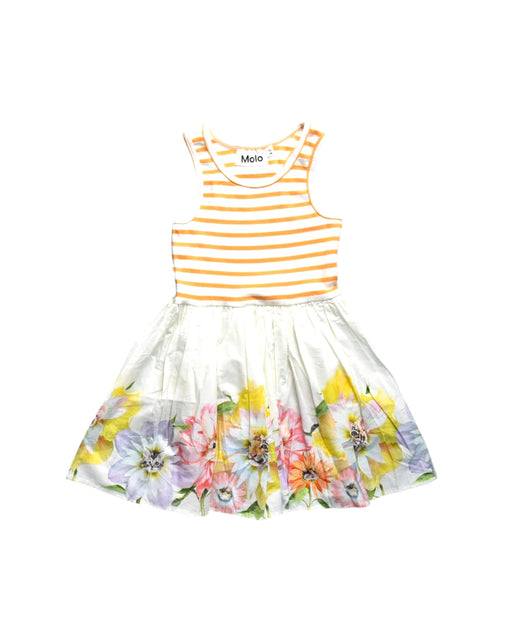 A Multicolour Sleeveless Dresses from Molo in size 2T for girl. (Front View)
