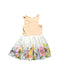 A Multicolour Sleeveless Dresses from Molo in size 2T for girl. (Back View)