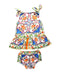 A Multicolour Skirt Sets from Dolce & Gabbana in size 6-12M for girl. (Back View)