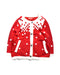 A Red Cardigans from Ferrari in size 6-12M for girl. (Front View)