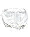 A White Bloomers from Dior in size 18-24M for girl. (Front View)