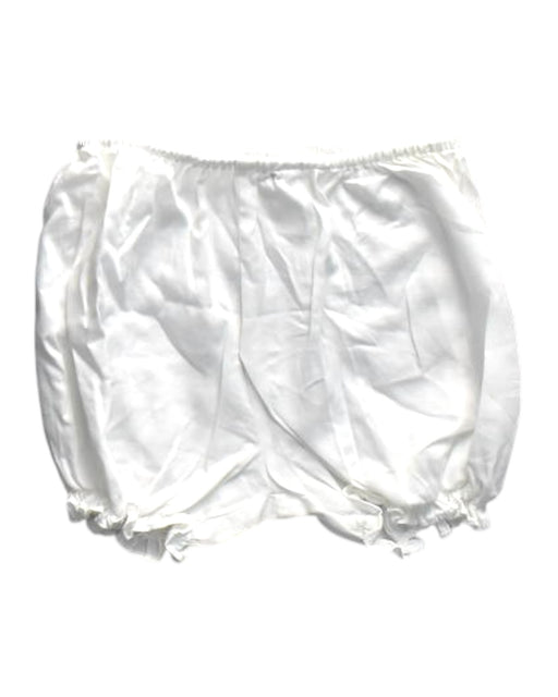 A White Bloomers from Dior in size 18-24M for girl. (Front View)