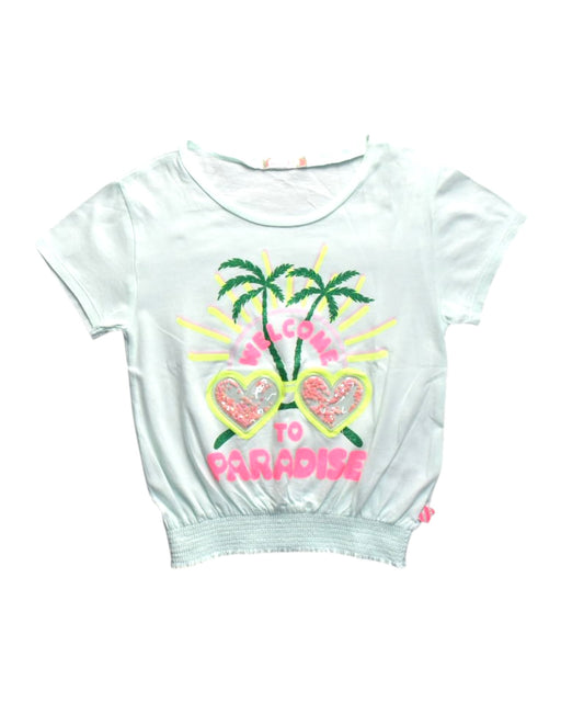 A Multicolour Short Sleeve Tops from Billieblush in size 5T for girl. (Front View)