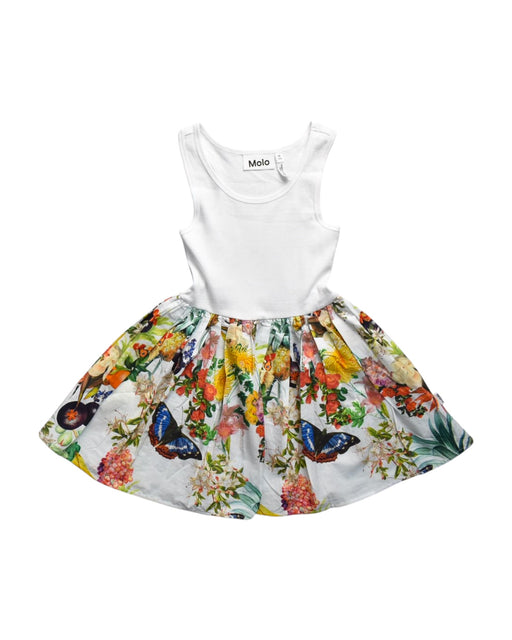 A Multicolour Sleeveless Dresses from Molo in size 3T for girl. (Front View)