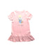 A Pink Short Sleeve Dresses from Polo Ralph Lauren in size 4T for girl. (Front View)