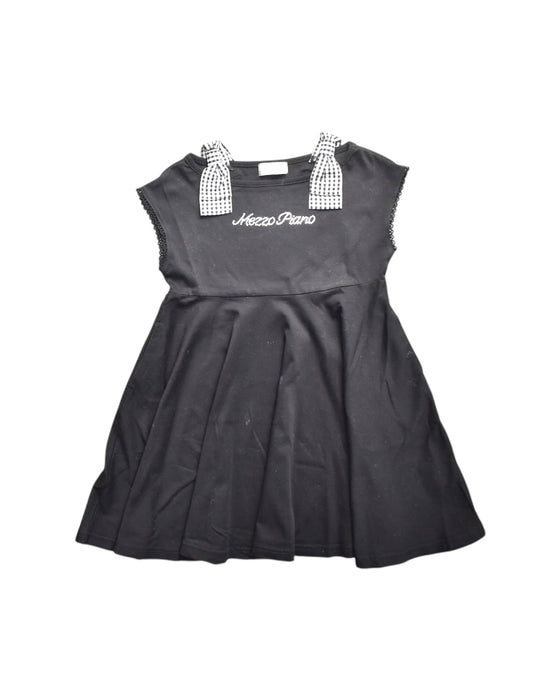 Black Mezzo Piano Sleeveless Dress Size 3T — Retykle Singapore