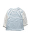 A Blue Long Sleeve Tops from Mezzo Piano in size 3T for girl. (Back View)