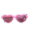 A Pink Sunglasses from Seed in size 4T for girl. (Front View)