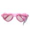 A Pink Sunglasses from Seed in size 4T for girl. (Front View)
