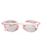 A Pink Sunglasses from Izipizi in size 4T for girl. (Back View)