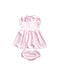 A Pink Dress Sets from Ralph Lauren in size 6-12M for girl. (Back View)