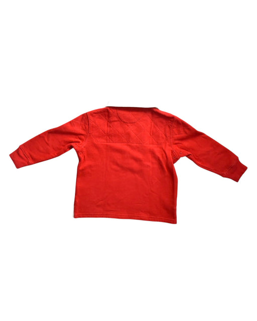 A Red Long Sleeve Tops from Polo Ralph Lauren in size 2T for boy. (Front View)